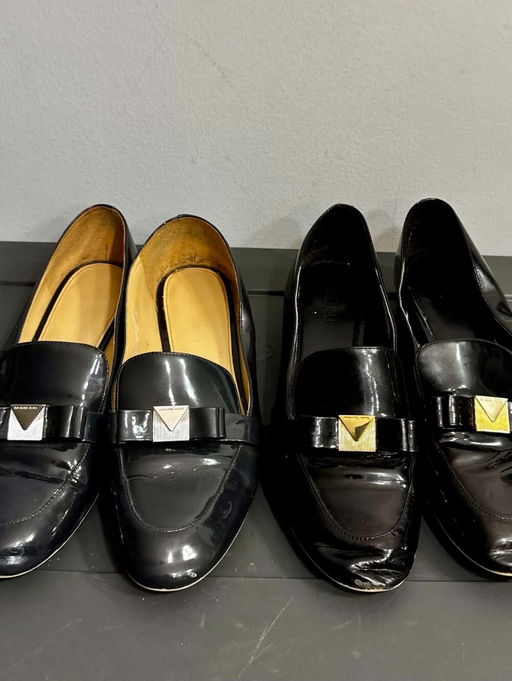 Michael Kors Patent Leather Loafers Lot - Sizes 7.5M & 8M